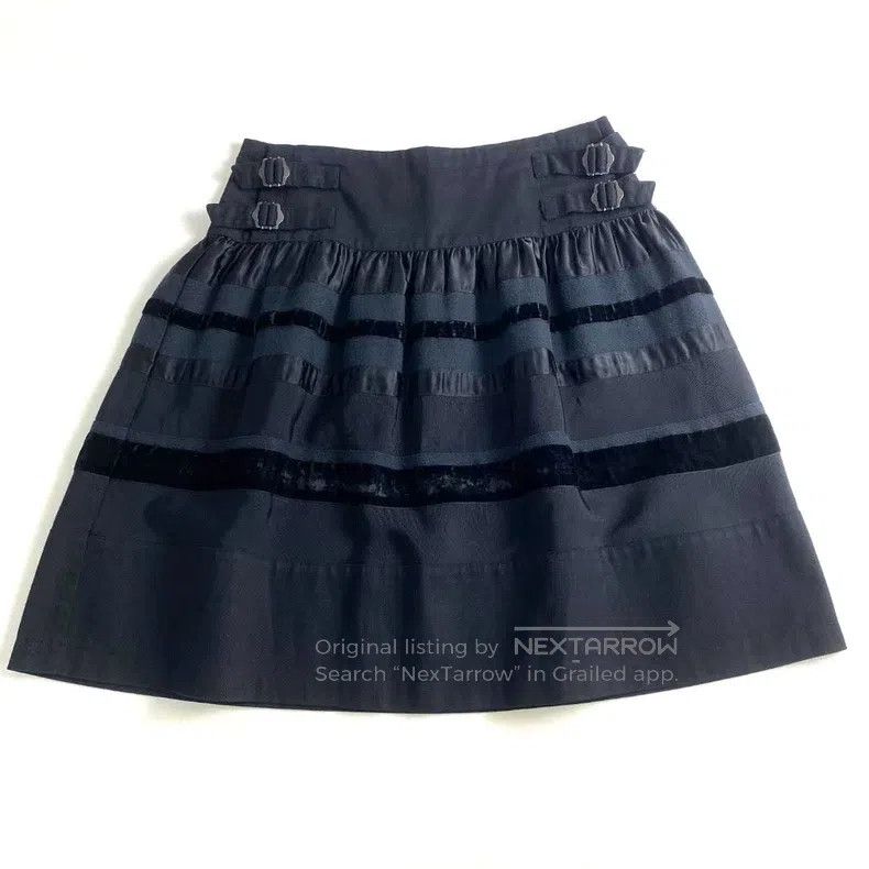 Junya Watanabe Junya Watanabe size S Pleated waistband half skirt Size 22" - 1 Thumbnail