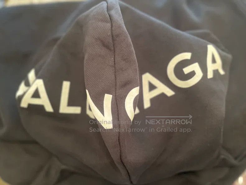 Balenciaga Balenciaga Hooded Big Letter Jacket Size US XS / EU 42 / 0 - 3 Thumbnail