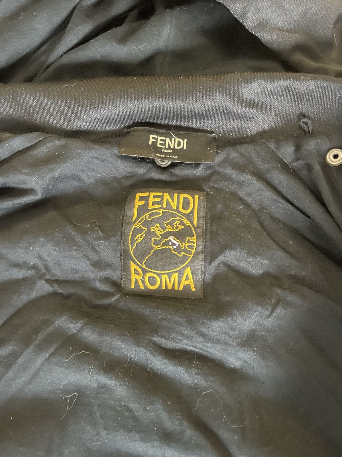 Fendi Fendi Black/Yellow Hoodie Size US XL / EU 56 / 4 - 2 Thumbnail