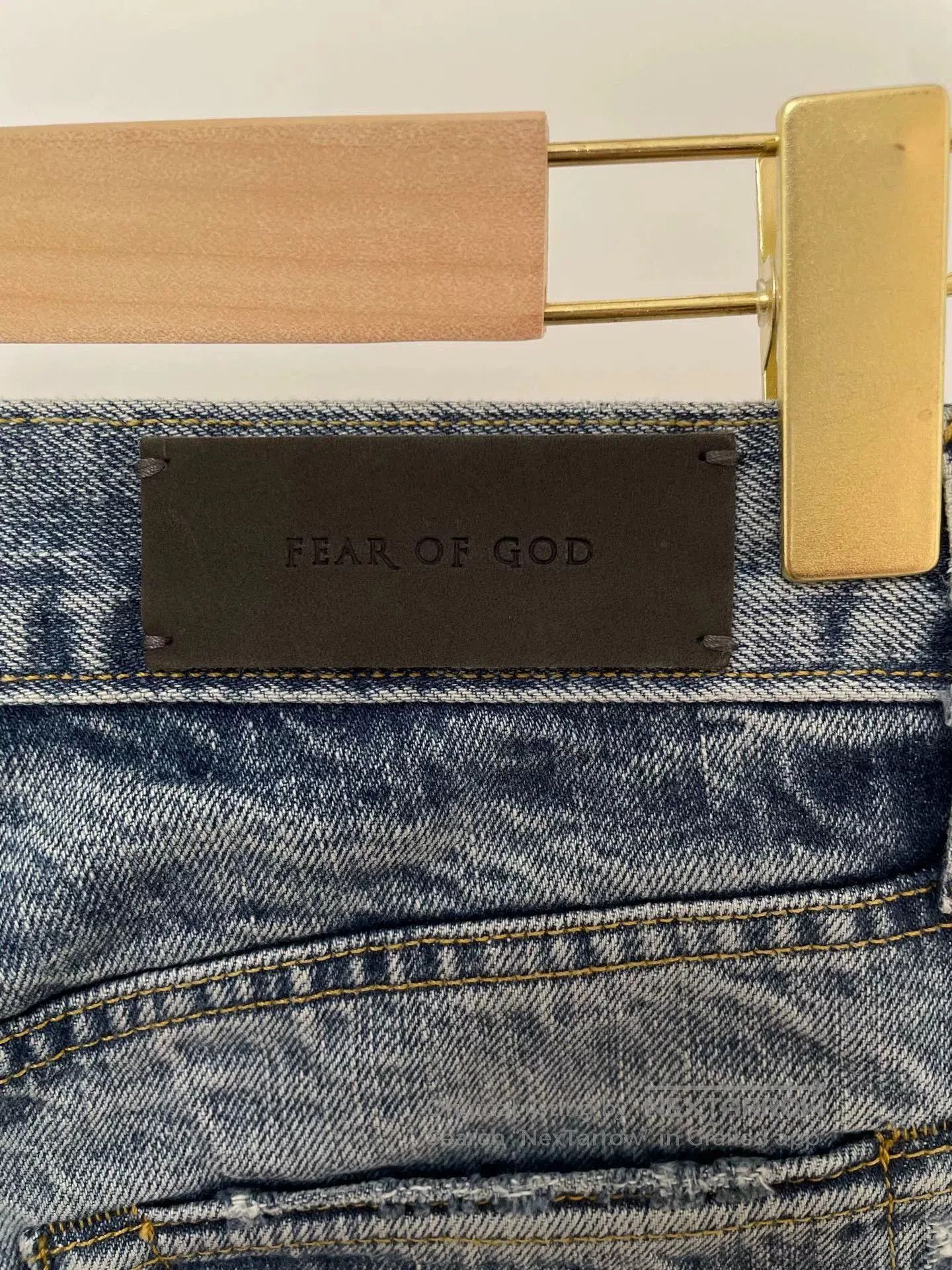 Fear of God Fear of God Jeans with Zip Hem. Size US 31 - 3 Thumbnail