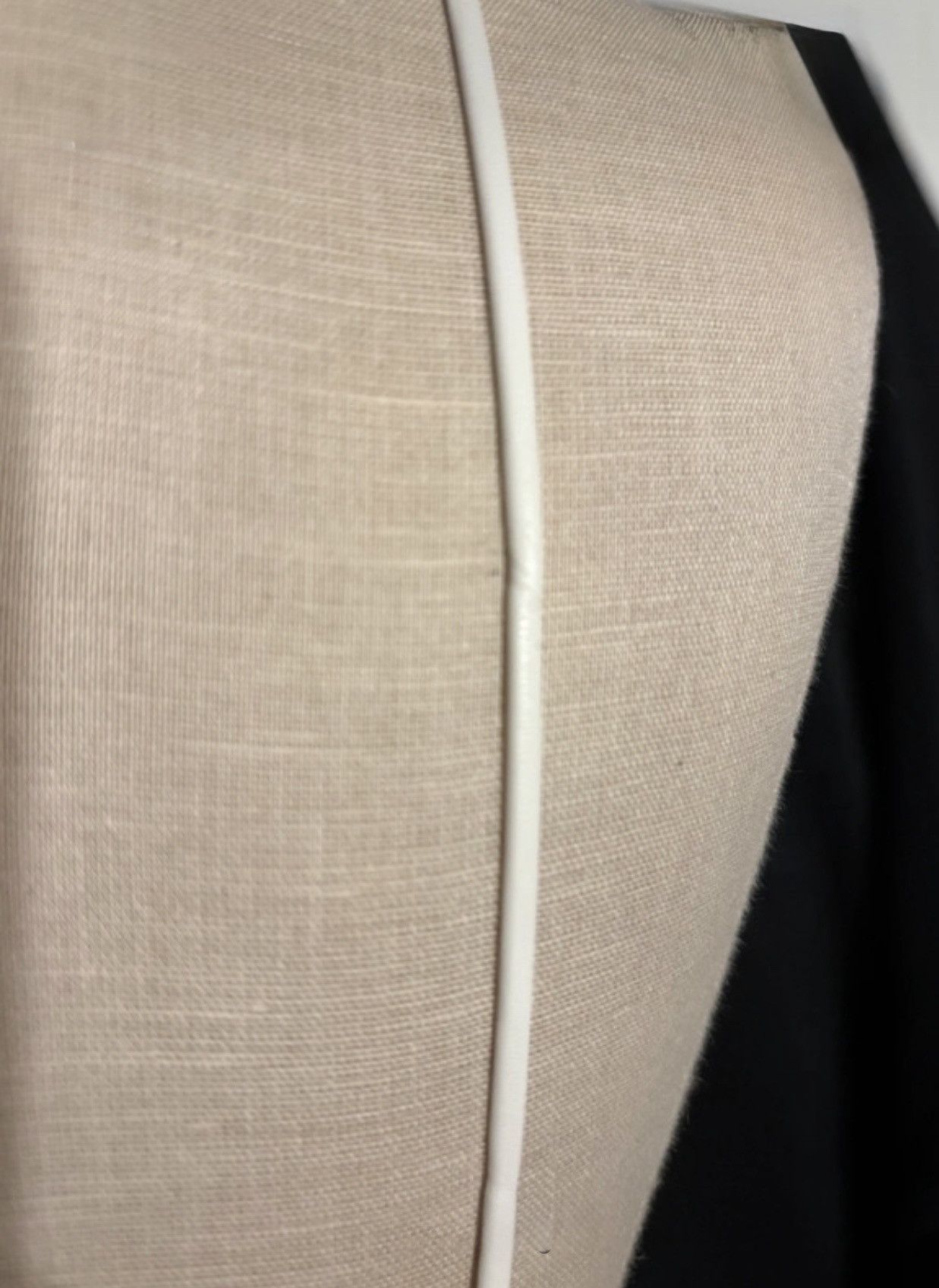 Zara Zara t strap cream an white dress with detail print on top Size L / US 10 / IT 46 - 5 Thumbnail
