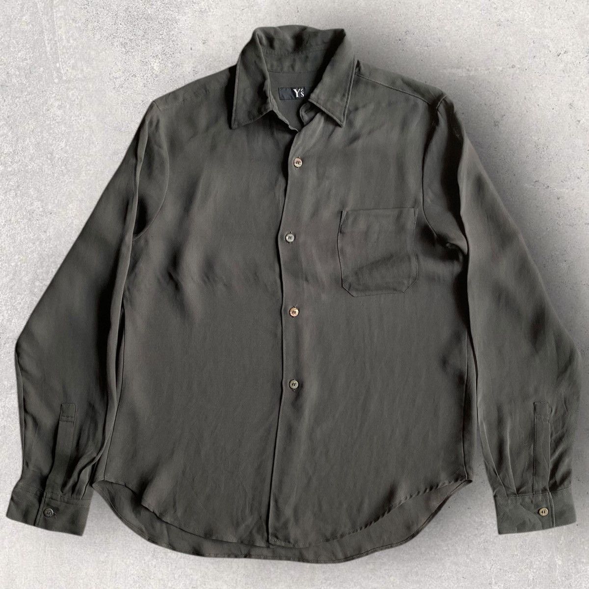 Yohji Yamamoto Y’s Rayon Oversized Shirt Size M / US 6-8 / IT 42-44 - 2 Thumbnail