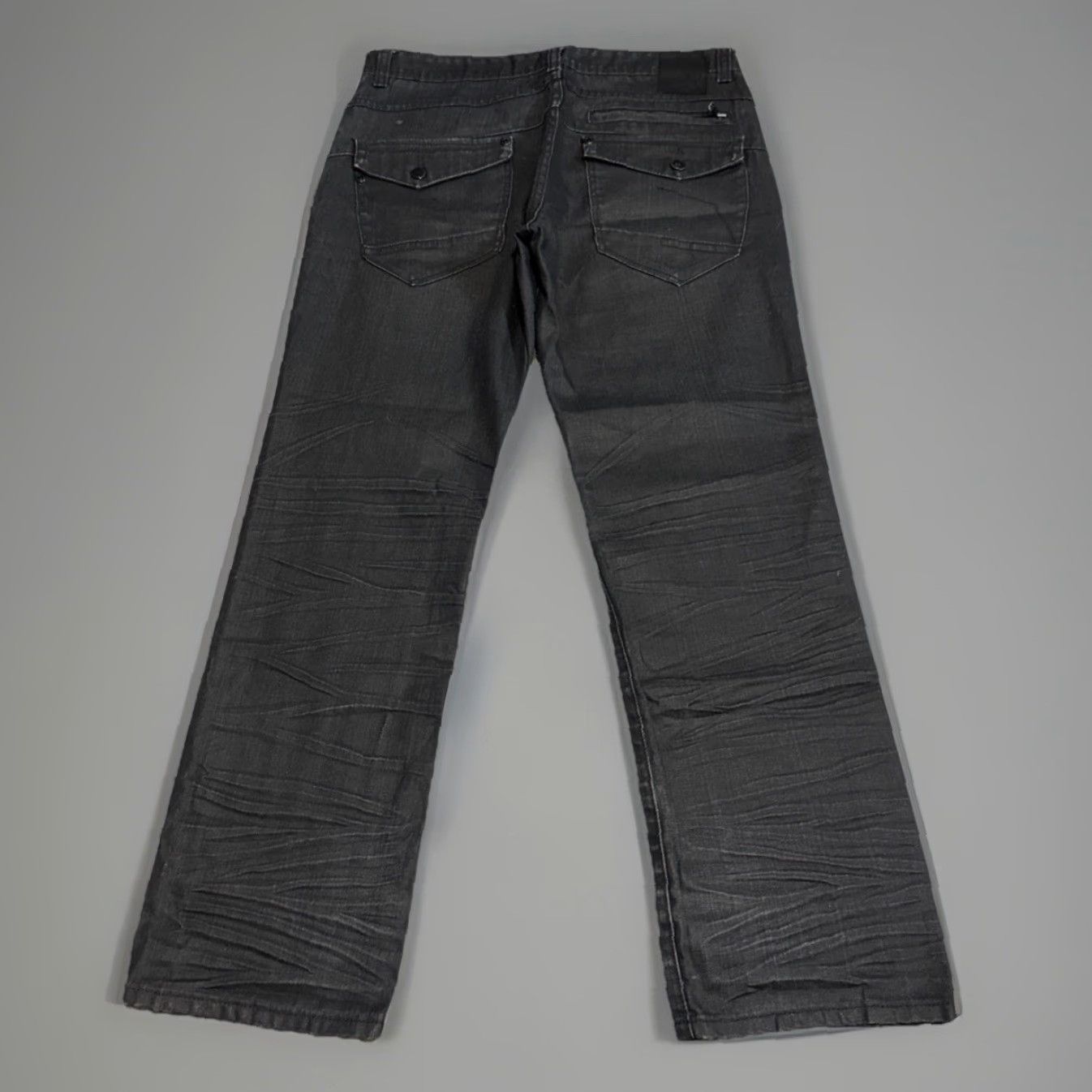 Ecko Unltd. VINTAGE Mark Ecko Cut & Sew Black Denim Jeans Slim 36x32 Jeans Men Slim Skinny Ecko Unltd. 36 Black Mens Jeans Size US 36 / EU 52 - 2 Thumbnail