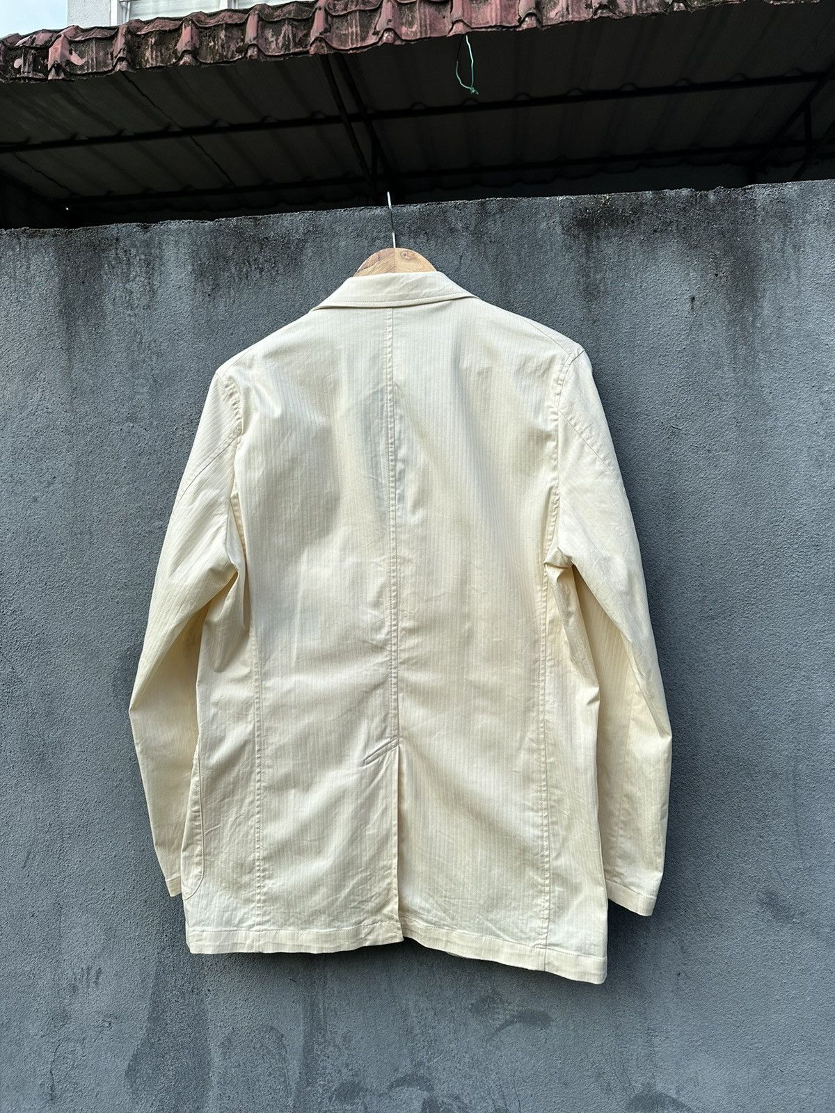 Japanese Brand 👹John Pearce London Cream Chore Jacket Size US S / EU 44-46 / 1 - 7 Thumbnail