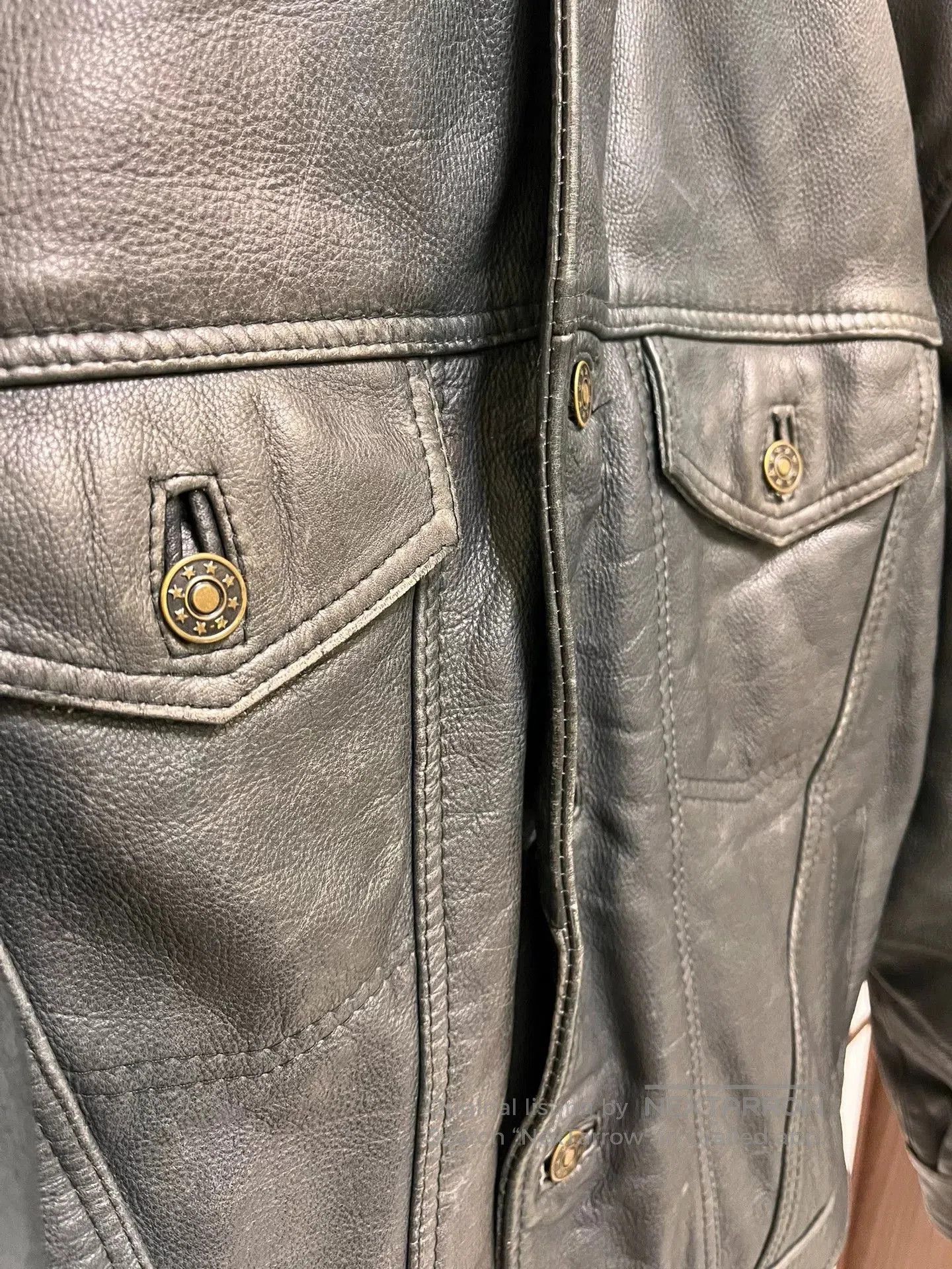 Vintage Vintage Leather Jacket. Size US M / EU 48-50 / 2 - 3 Thumbnail