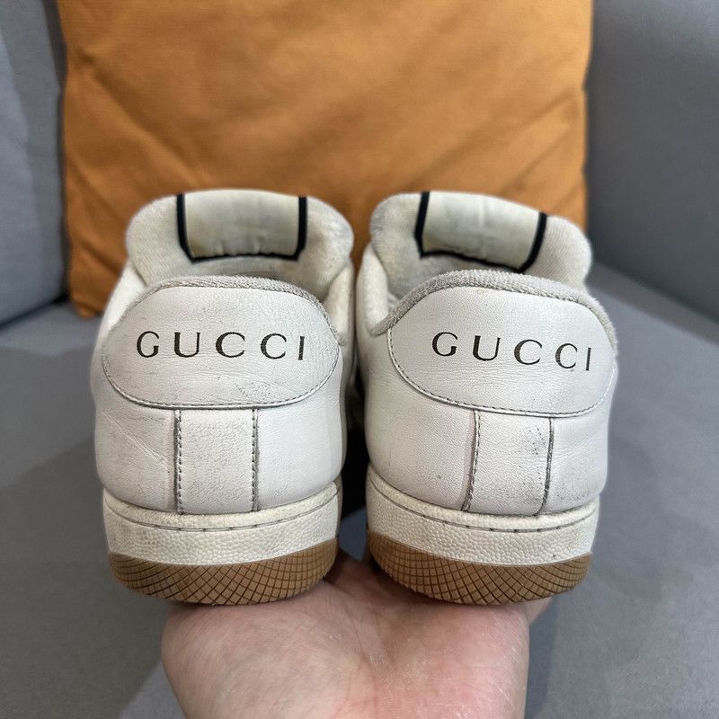 Gucci Gucci Screener Denim Sneakers for Men - Size US 8 / EU 41 - 3 Thumbnail