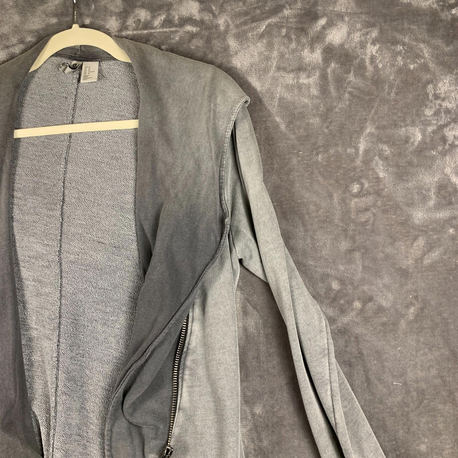 Designer Divided by H&M Hoodie Womens Sz M Full Zip Long Sleeve (369) Size M / US 6-8 / IT 42-44 - 5 Thumbnail