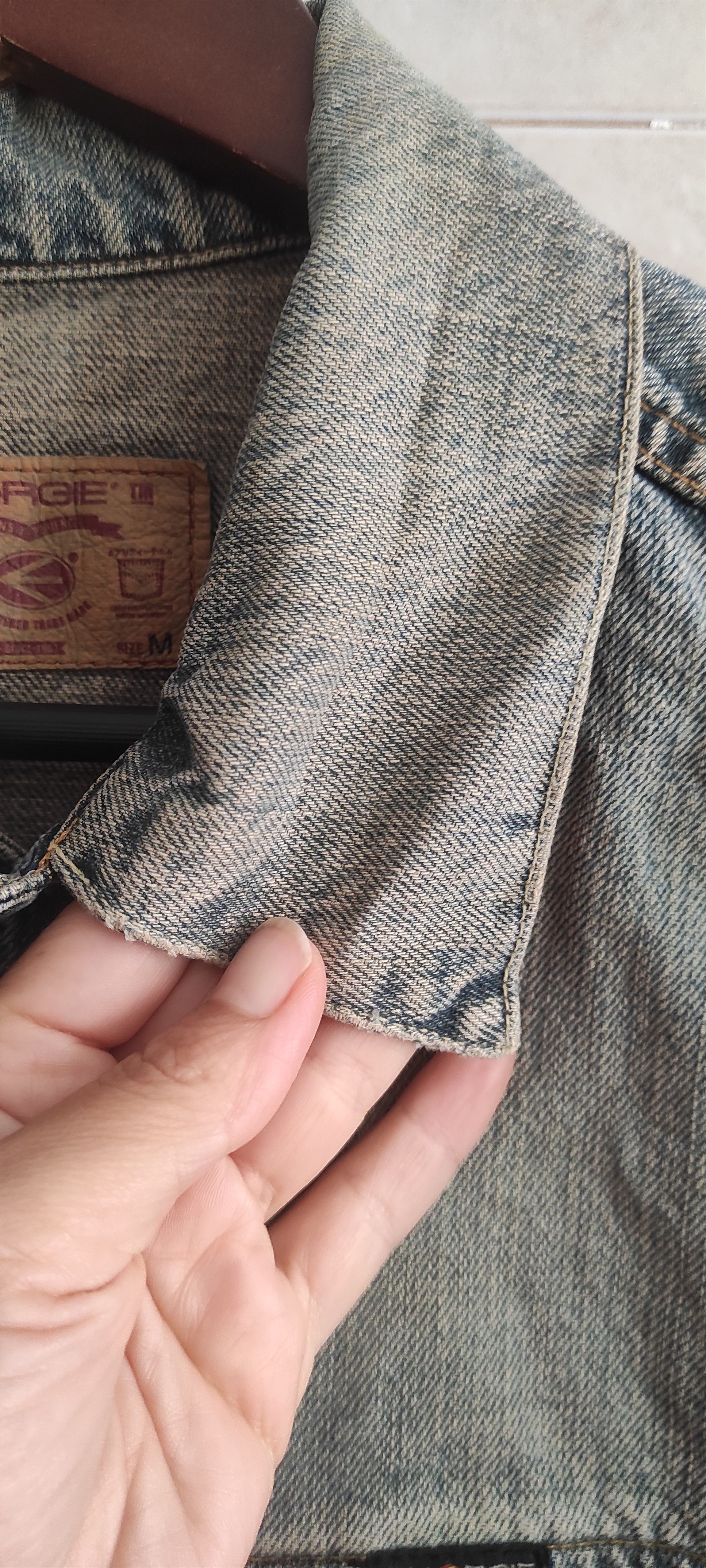 Energie × Vintage Energie Jeans Men's Denim Jacket Biker MotorcycleTrucker Size US M / EU 48-50 / 2 - 13 Thumbnail