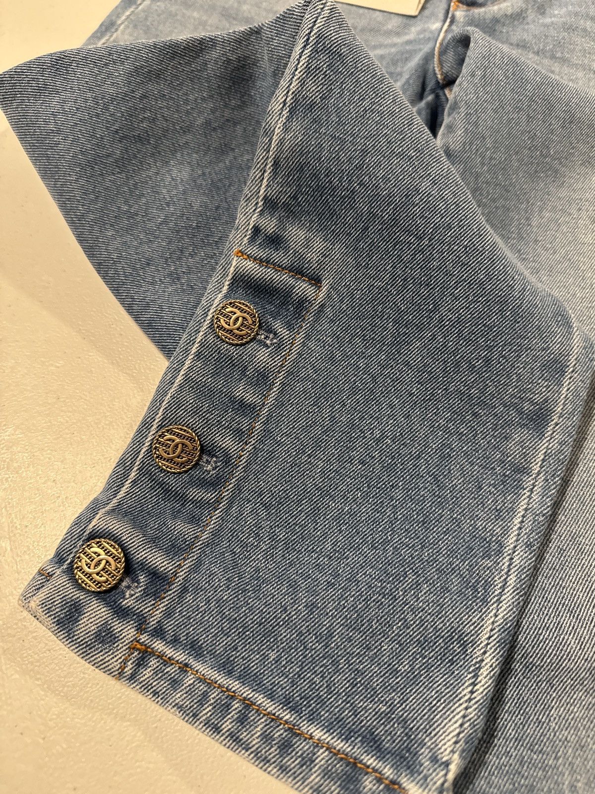 Chanel Chanel denim size 34 Size 24" / US 00 / IT 34 - 5 Thumbnail