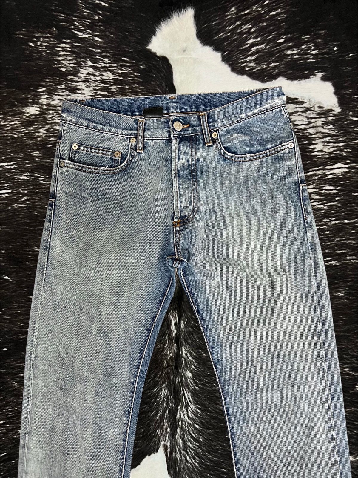 Dior Dior Homme SS08 „Silver“ Light Wash Denim | Grailed