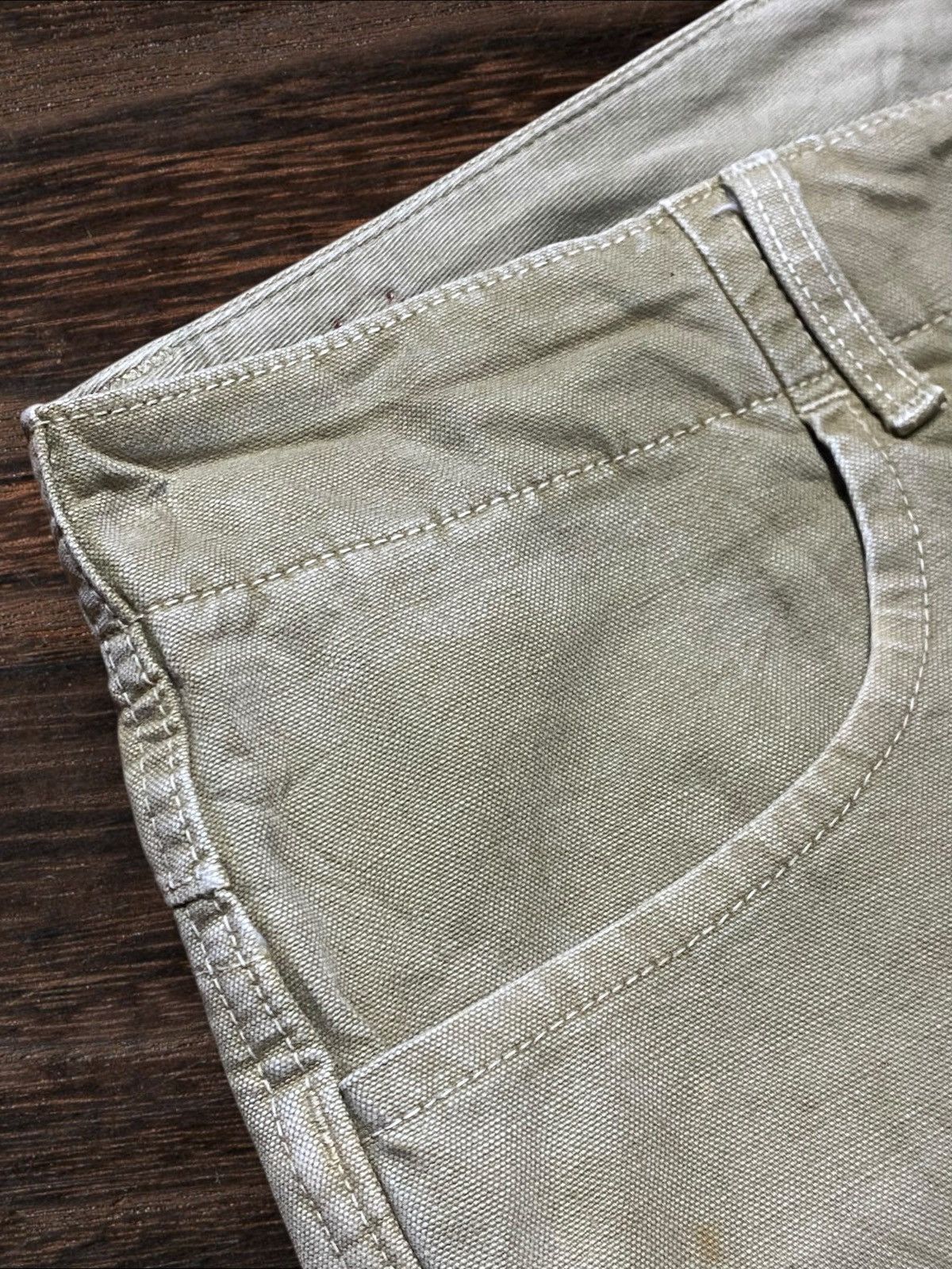 Johnbull Vintage Johnbull Double Knee Denim Loose Distressed Jeans Size US 34 / EU 50 - 8 Thumbnail