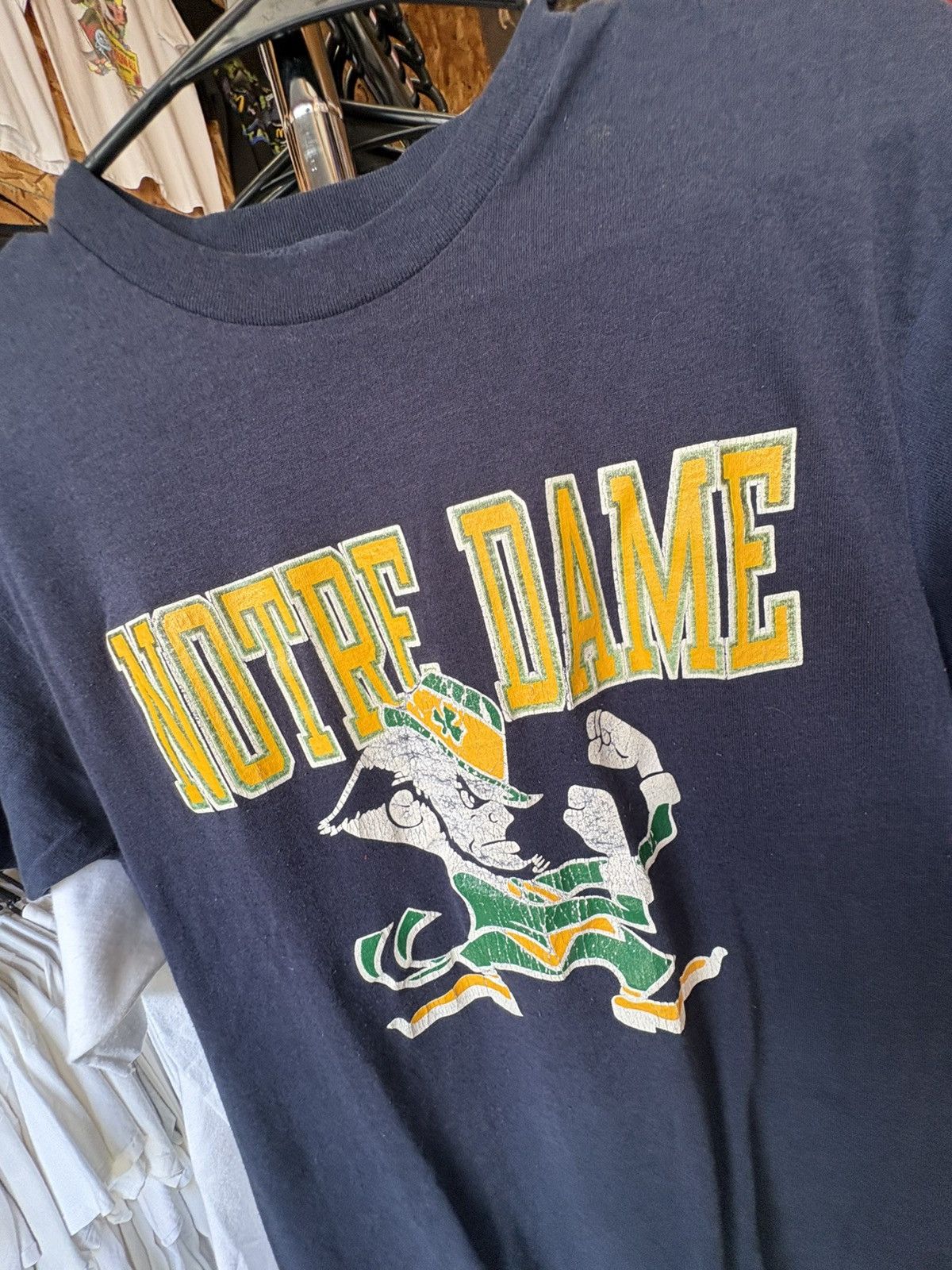Champion 1980's Notre Dame Champion T-Shirt Size US L / EU 52-54 / 3 - 2 Thumbnail