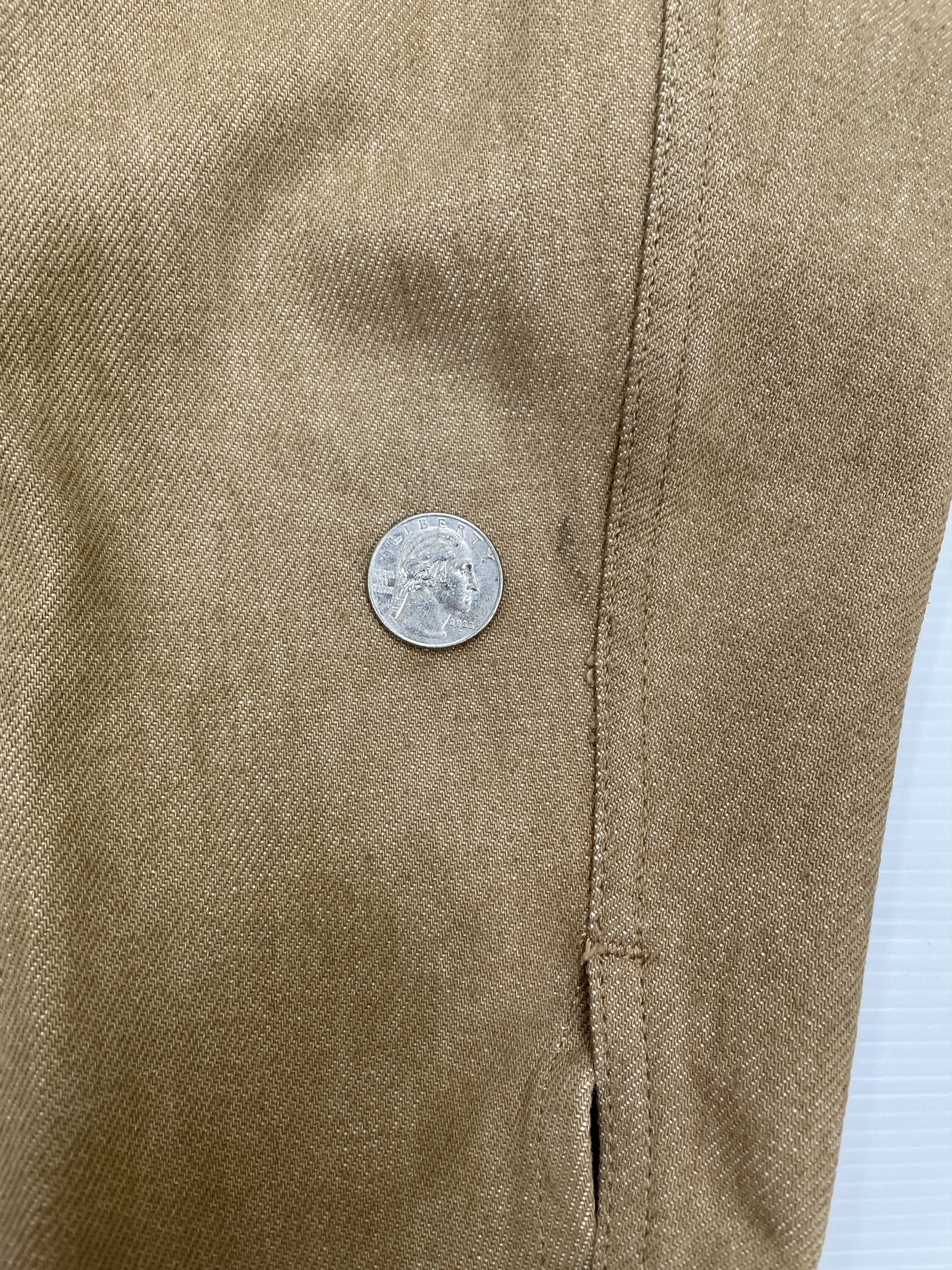 Helmut Lang Helmut Lang Raw Denim Jacket Sand Size US S / EU 44-46 / 1 - 6 Thumbnail