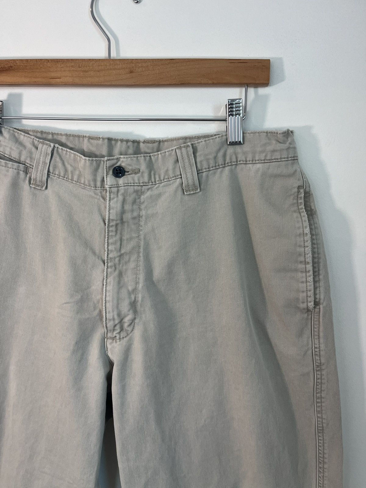 Polo Ralph Lauren Vintage Thrashed Polo Ralph Lauren Wide Leg Pants Size US 33 - 3 Thumbnail
