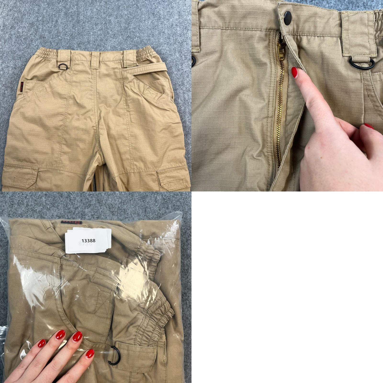 Vintage VINTAGE Niton Cargo Trousers Mens 32 Beige Straight Cargo Pant 5-Pocket Comfort Regular Modern Military Style Mens Size US 32 / EU 48 - 9 Thumbnail
