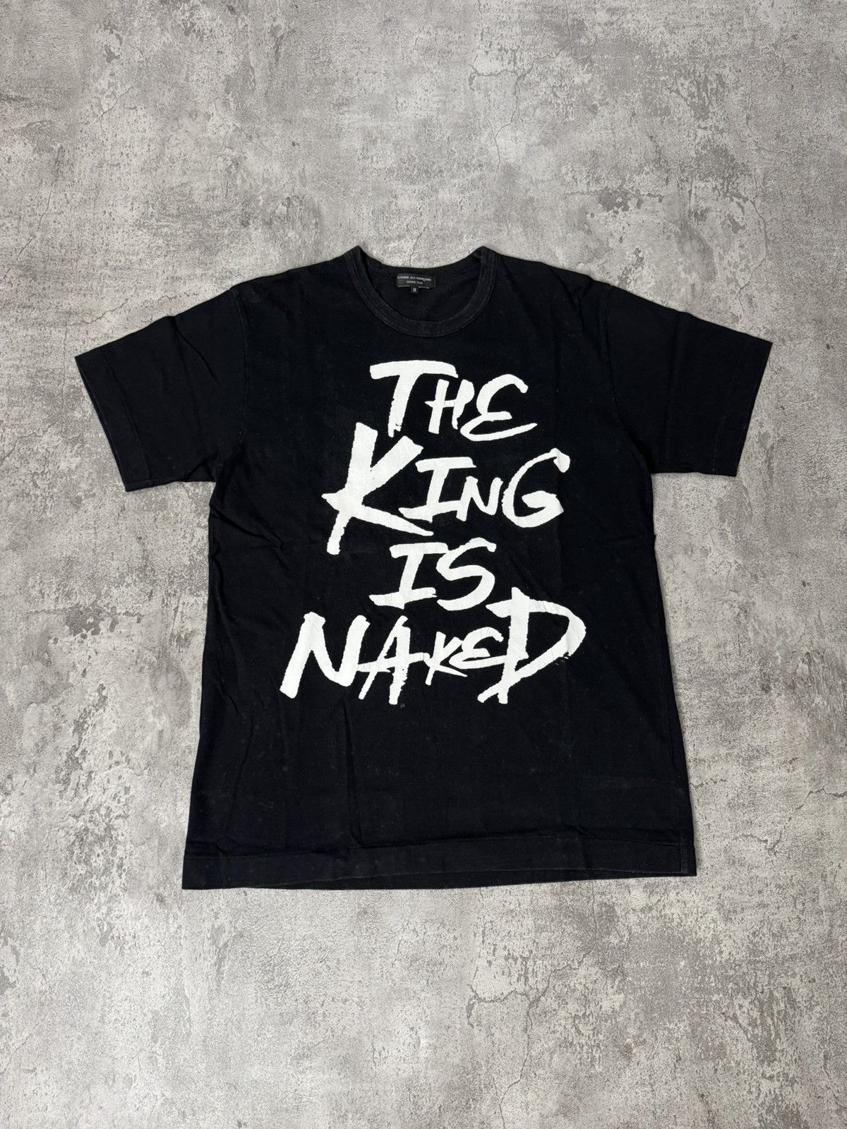 Comme des Garcons Homme Plus COMME DES GARCONS HOMME PLUS THE KING IS NAKED T-SHIRT Size US M / EU 48-50 / 2 - 1 Thumbnail
