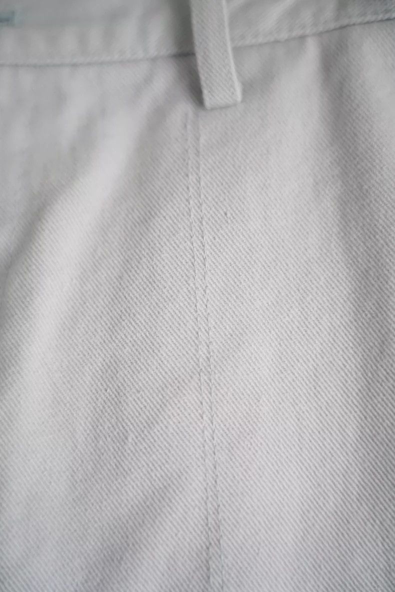 Yohji Yamamoto Yohji Yamamoto size 3 04aw cropped trousers with grey and w Size US 32 / EU 48 - 4 Thumbnail