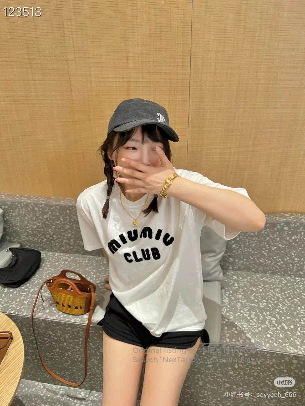 Miu Miu Miu Miu Towel Embroidery Logo White Tee XS. Size XS / US 0-2 / IT 36-38 - 8 Thumbnail