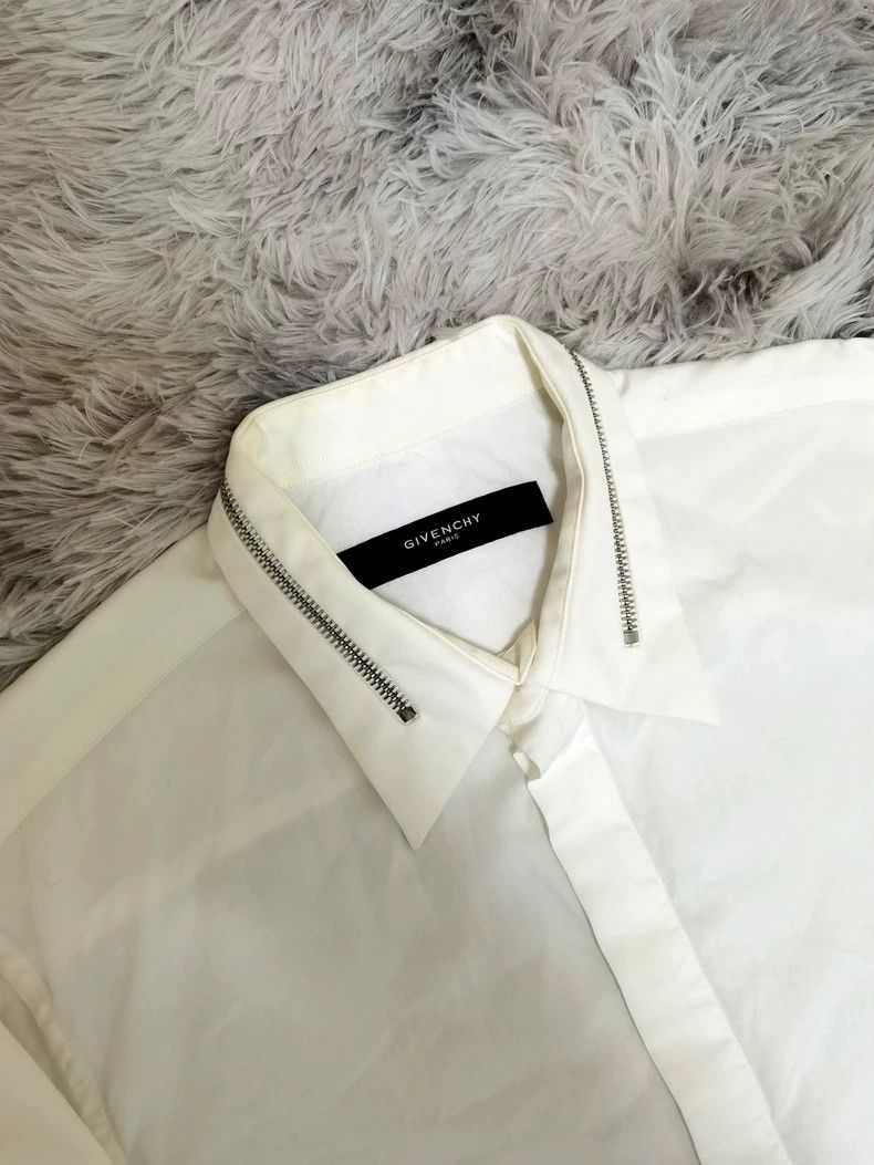 Givenchy Givenchy White long-sleeved shirt size 39 Size US L / EU 52-54 / 3 - 3 Thumbnail