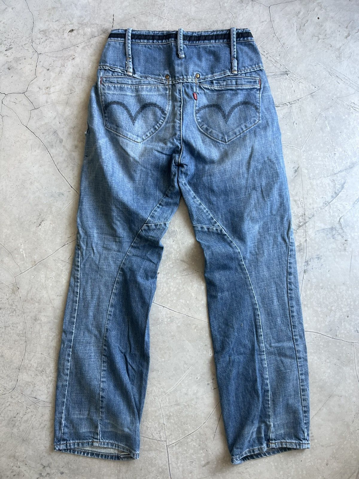 Levi's Levis Engineered Jeans Tag W28 Actual 28x31 Size US 28 / EU 44 - 5 Thumbnail