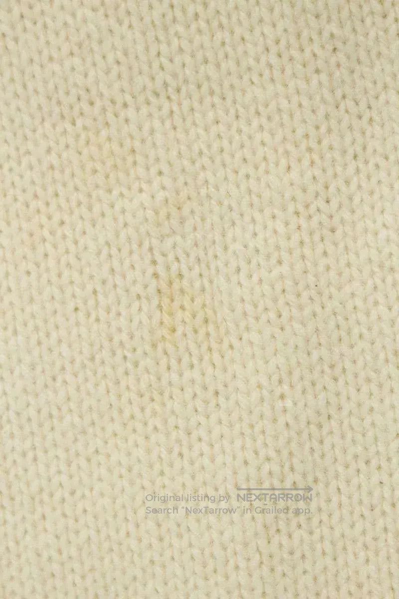 Maison Margiela Maison Margiela White Knit Sweater. Size S / US 4 / IT 40 - 3 Thumbnail