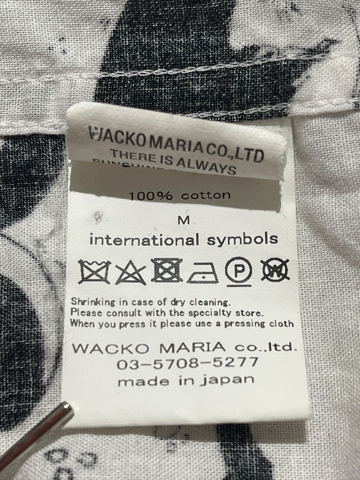 Wacko Maria Wacko Maria Disco Devil Button Up sz Medium Size US M / EU 48-50 / 2 - 5 Thumbnail
