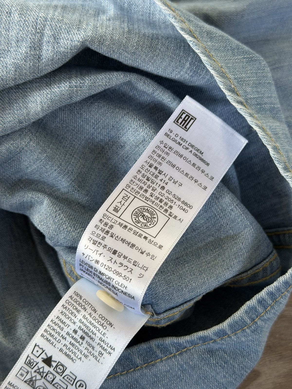 Levi's Levi’s Barstow Western Standard Cowboy Jacket Shirt Size US XL / EU 56 / 4 - 19 Thumbnail