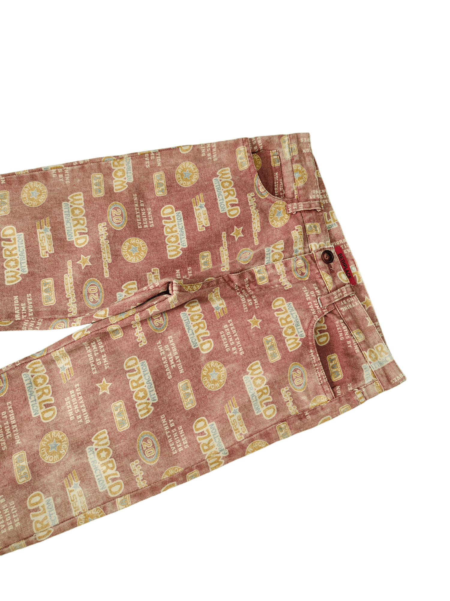 Hysteric Glamour Bethplace Fullprint Denim Pants Inspired Hysteric Glamour Size US 28 / EU 44 - 4 Thumbnail