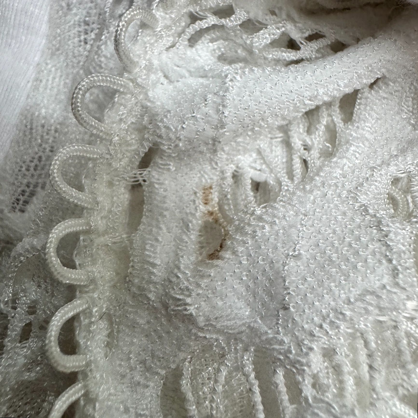 Vintage Dotti White Sheer Lace Panel Swimwear Cover Up Tunic Mini Dress Womens Small Top Size S / US 4 / IT 40 - 6 Thumbnail