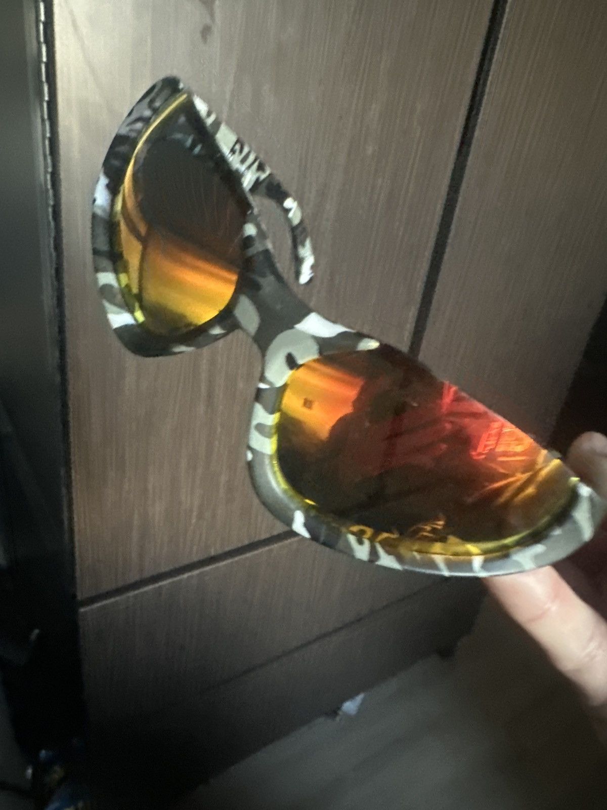 Balenciaga Balenciaga xpander snow camo sunglasses Size ONE SIZE - 1 Thumbnail