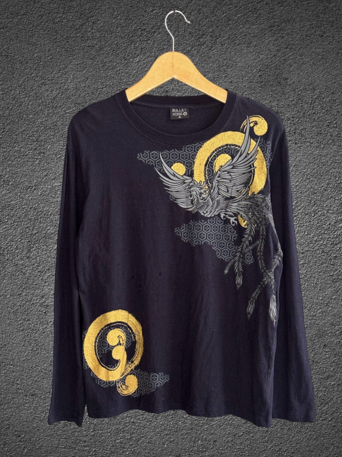 Japanese Bullet Noise Glitter Long Sleeve