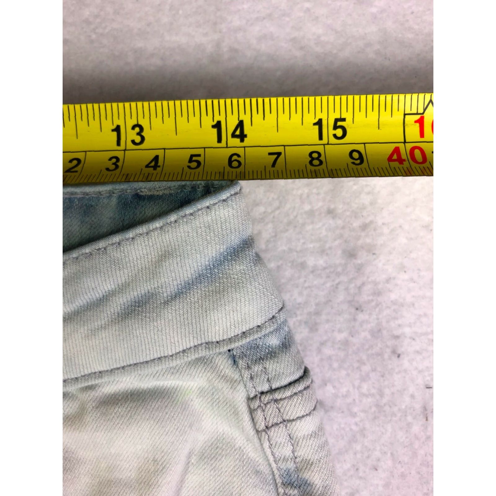 Vintage Kensie Jeans Skinny Womens 28 Light Blue Jeans 28x21 Measured Regular Rise Denim Blue 28x21 Kensie Jeans You Look Pretty Skinny Women Sz 28 Size 28" / US 6 / IT 42 - 4 Thumbnail