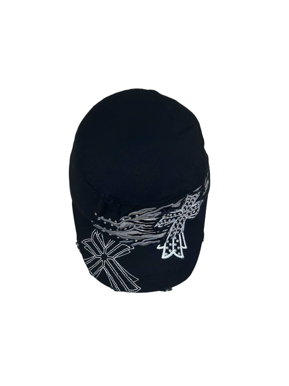 BKE BKE Destressed Design with Cross Christianity Logo Hat Size ONE SIZE - 6 Thumbnail