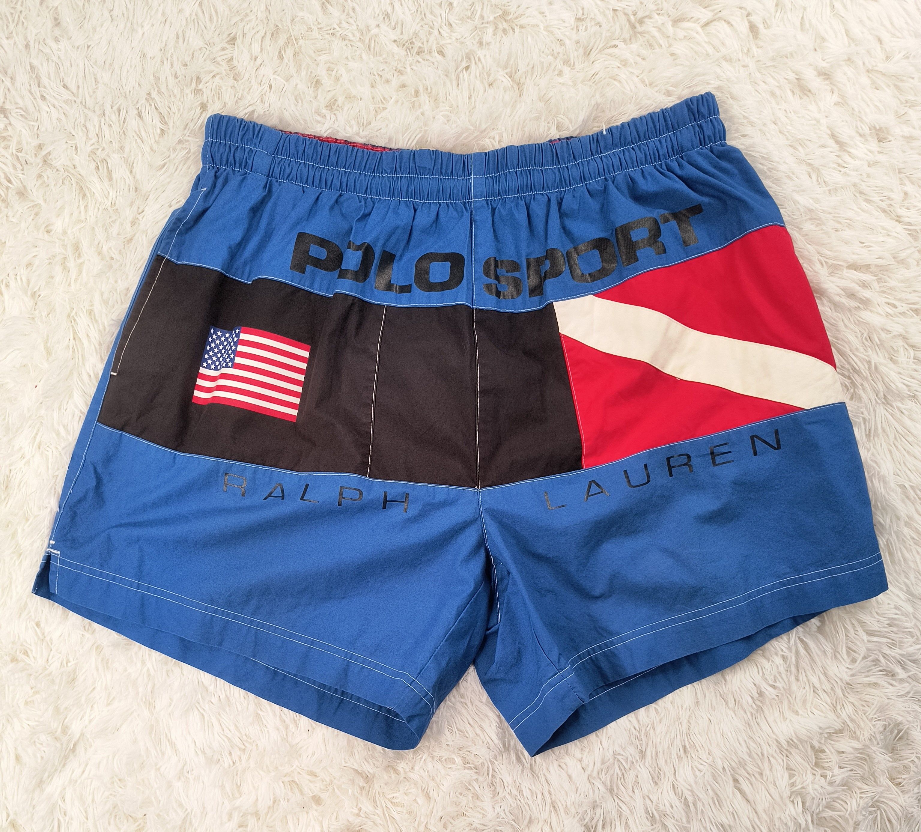Polo Ralph Lauren Vintage Polo Sport by Ralph Lauren short trunk Size US 36 / EU 52 - 1 Thumbnail