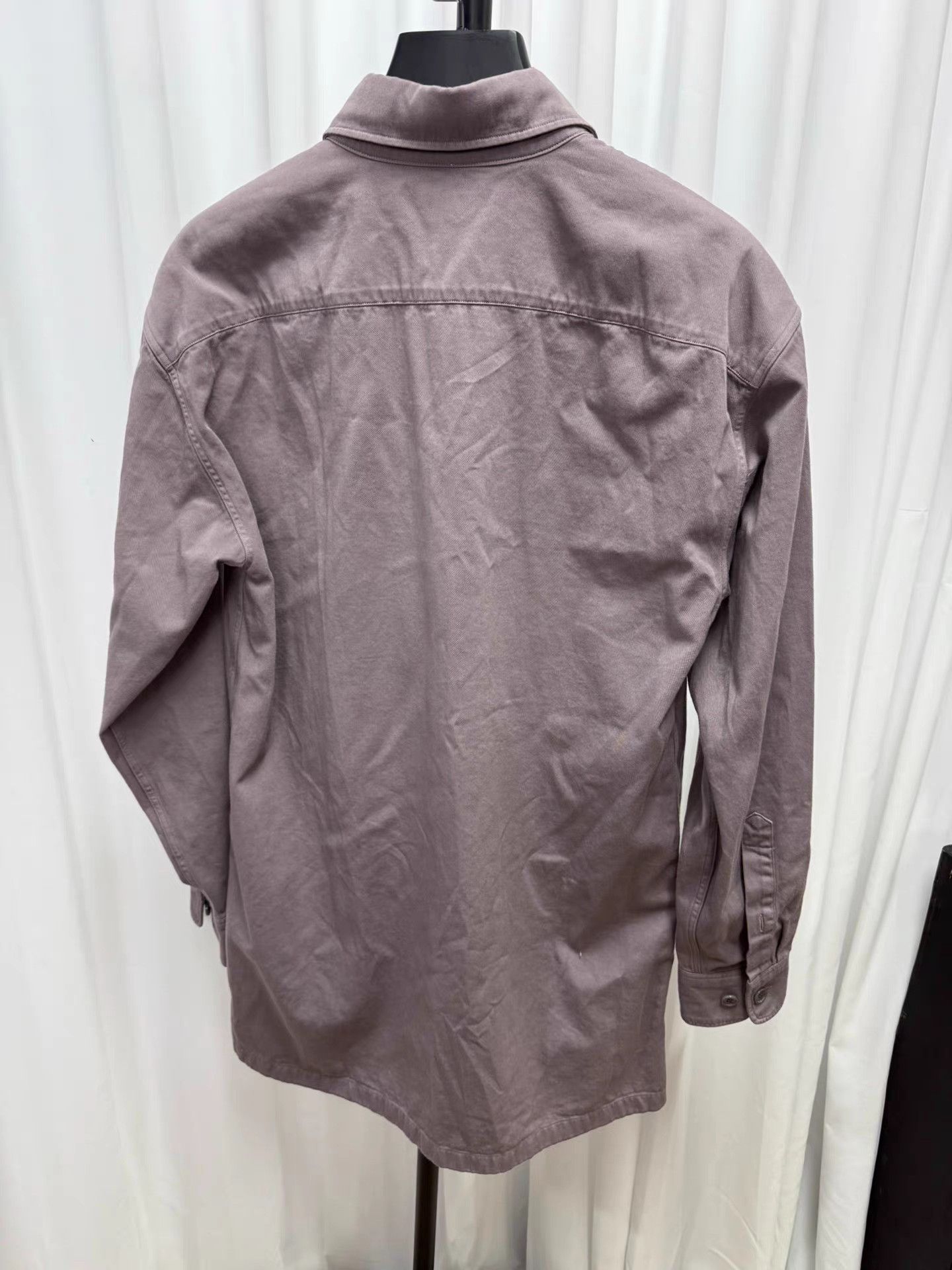 Dries Van Noten Dries Van Noten Lavender Button-Up Jacket K20 Size US XS / EU 42 / 0 - 2 Thumbnail