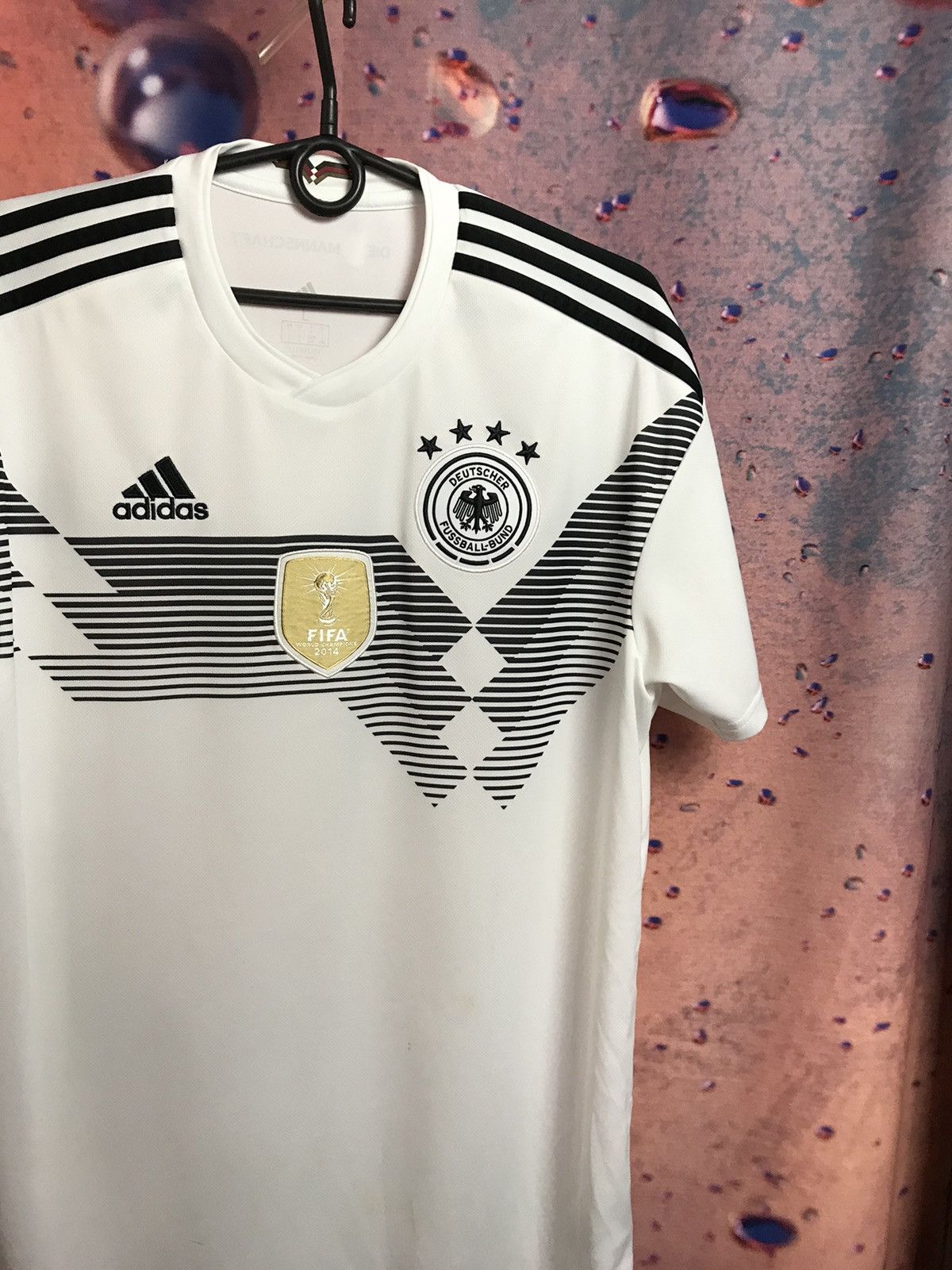 Vintage Germany soccer jersey Size US L / EU 52-54 / 3 - 1 Thumbnail