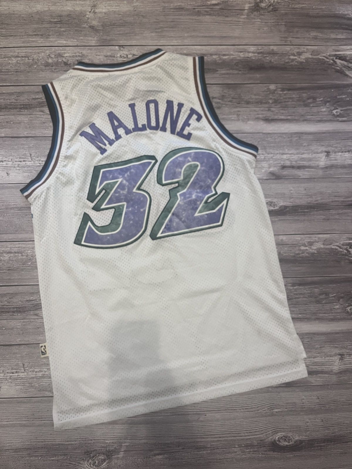 Adidas Adidas Hardwood Classics Utah Jazz Karl Malone #32 Jersey Size US S / EU 44-46 / 1 - 2 Thumbnail