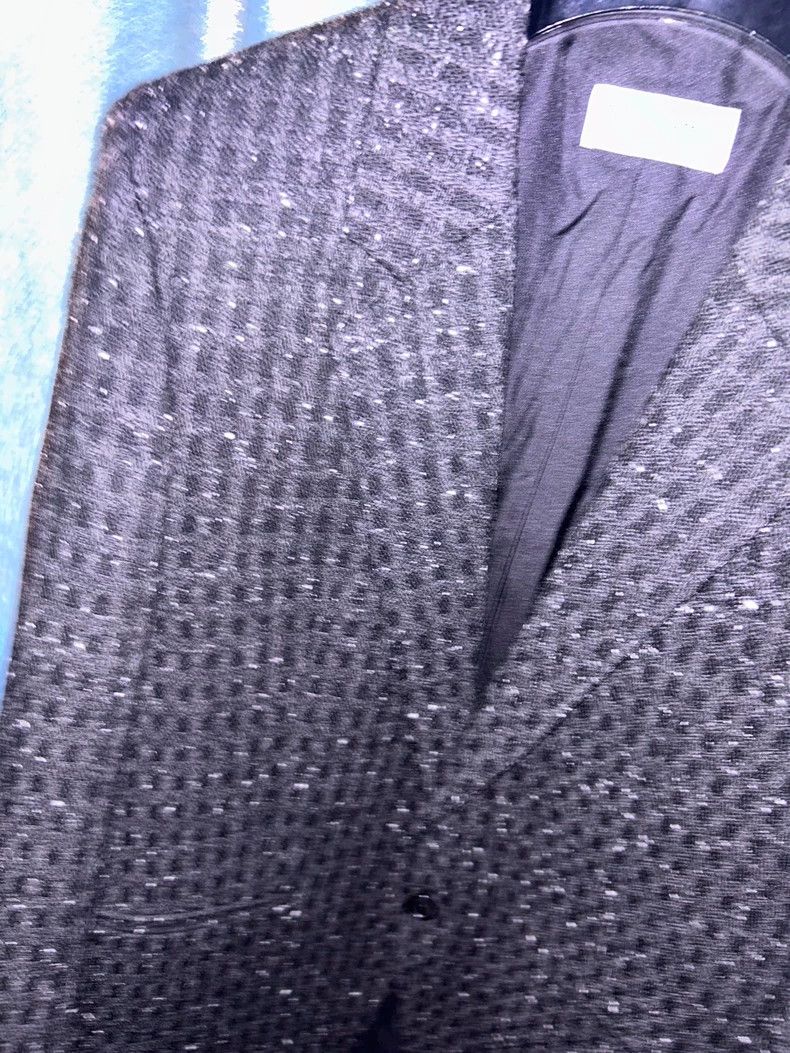 Yves Saint Laurent Saint Laruent 21 FW Snowflake Ink Splash Suit 2502-Nextarro Size 46R - 3 Thumbnail