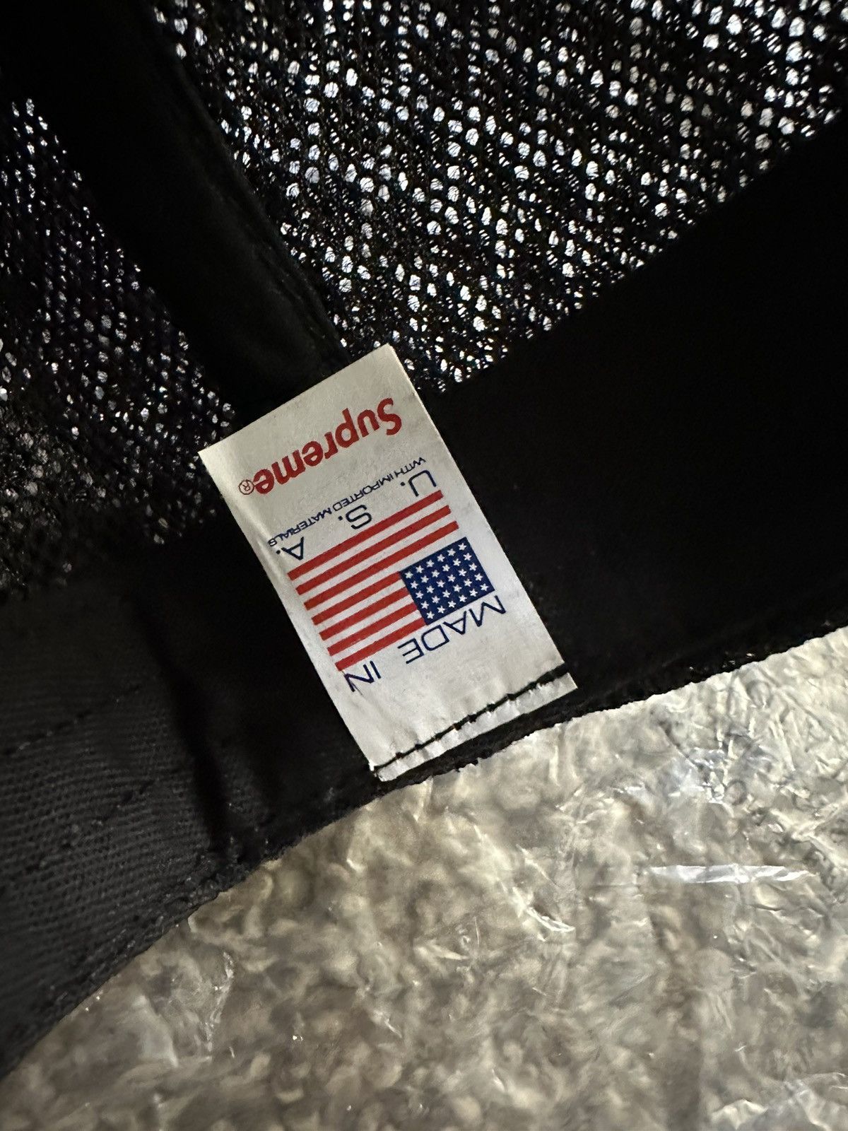 Supreme Supreme classic logo mesh hat Size ONE SIZE - 7 Thumbnail