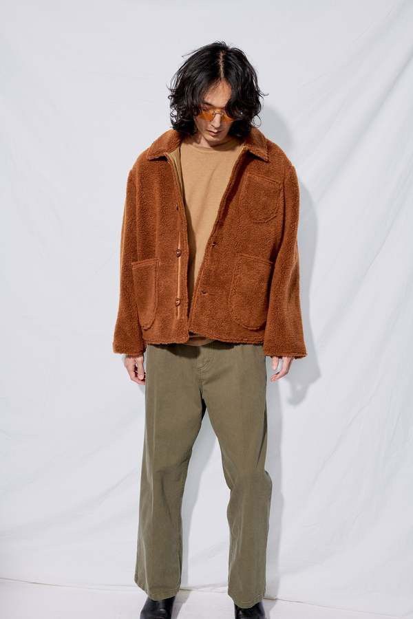YMC !DS! SS23 YMC Labour Chore Rust Work Jacket Size US L / EU 52-54 / 3 - 3 Thumbnail