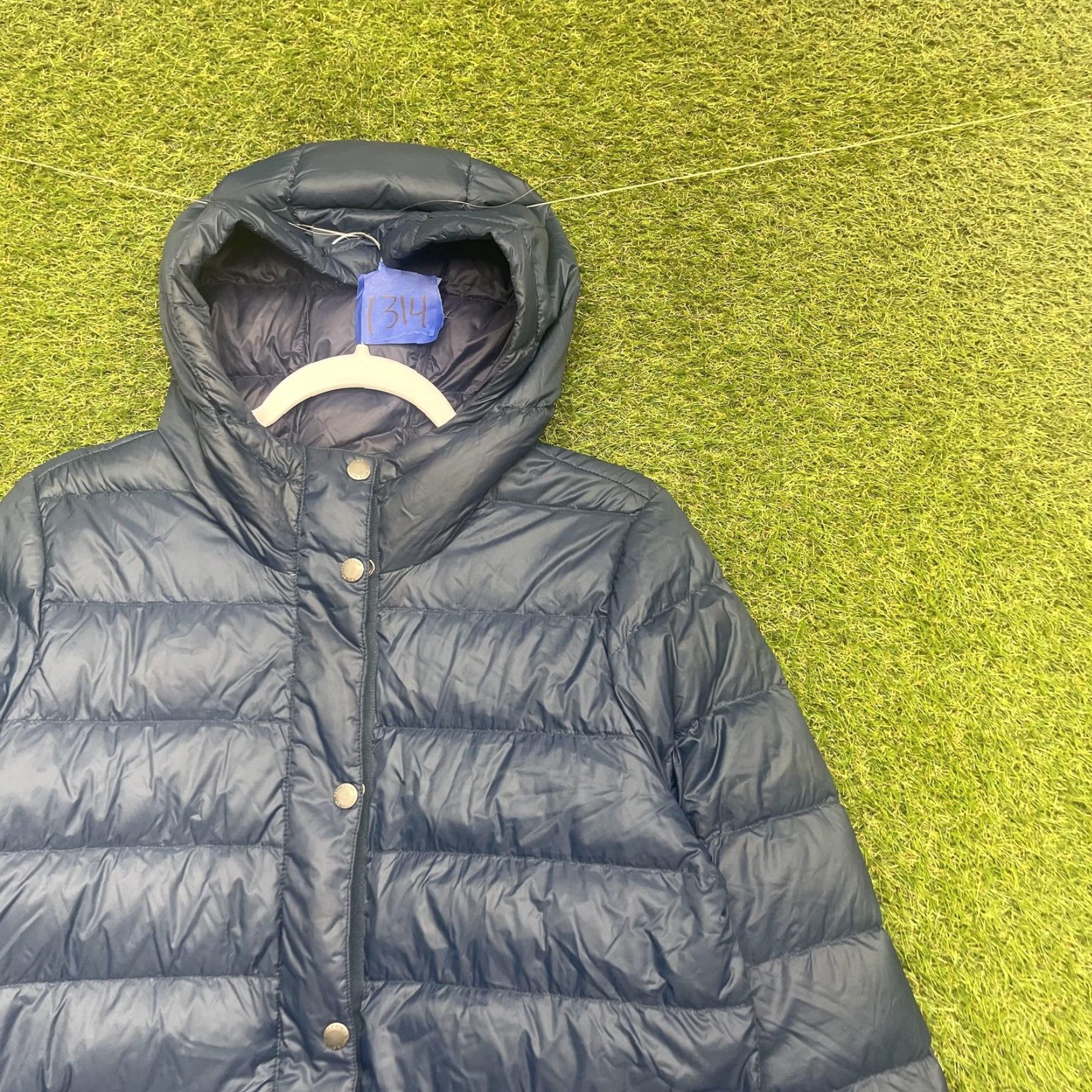 Eddie Bauer Eddie Bauer Jacket Womens Medium Blue Hooded Puffer Coat Winter Insulated Size M / US 6-8 / IT 42-44 - 2 Thumbnail