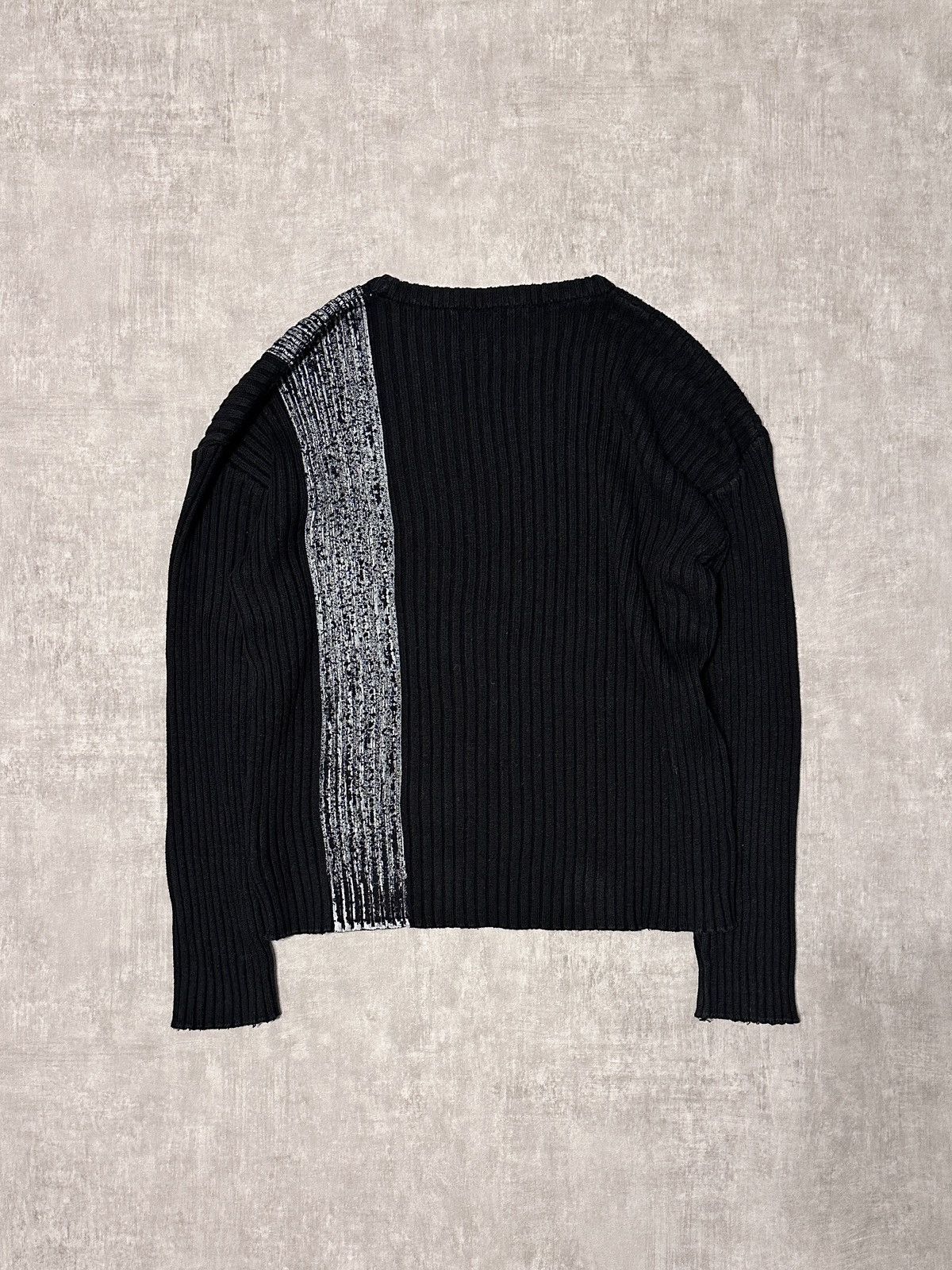 If Six Was Nine × Japanese Brand × Le Grande Bleu (L.G.B.) Opium Cyber Y2K LGB Style IfSixWasNine Ribbed Knit Sweater Size US L / EU 52-54 / 3 - 2 Thumbnail