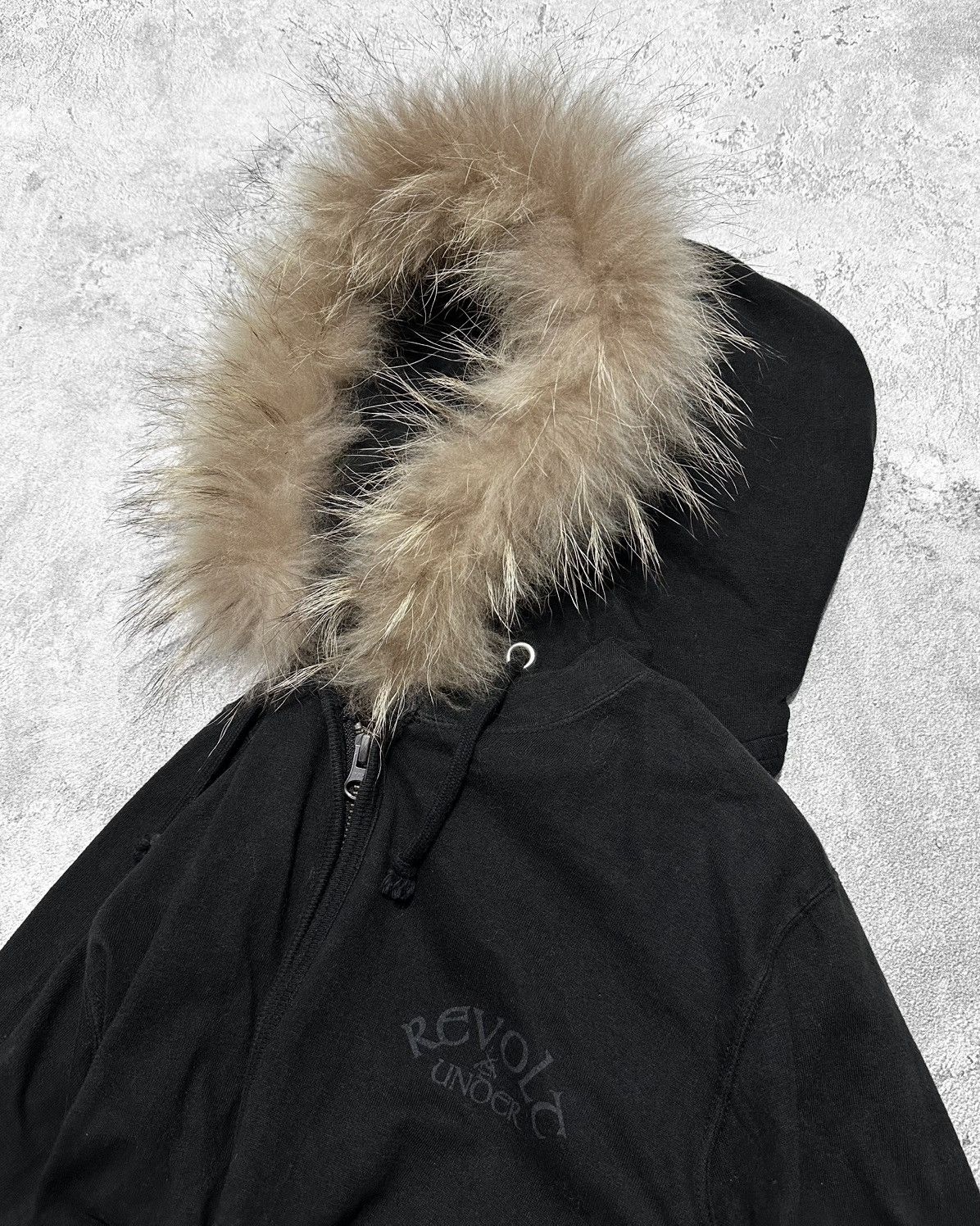 Japanese Brand Japanese Virgo Rebel Aamy Fur Hoodie Ifsixwasnine Lgb Style Size US XS / EU 42 / 0 - 9 Thumbnail