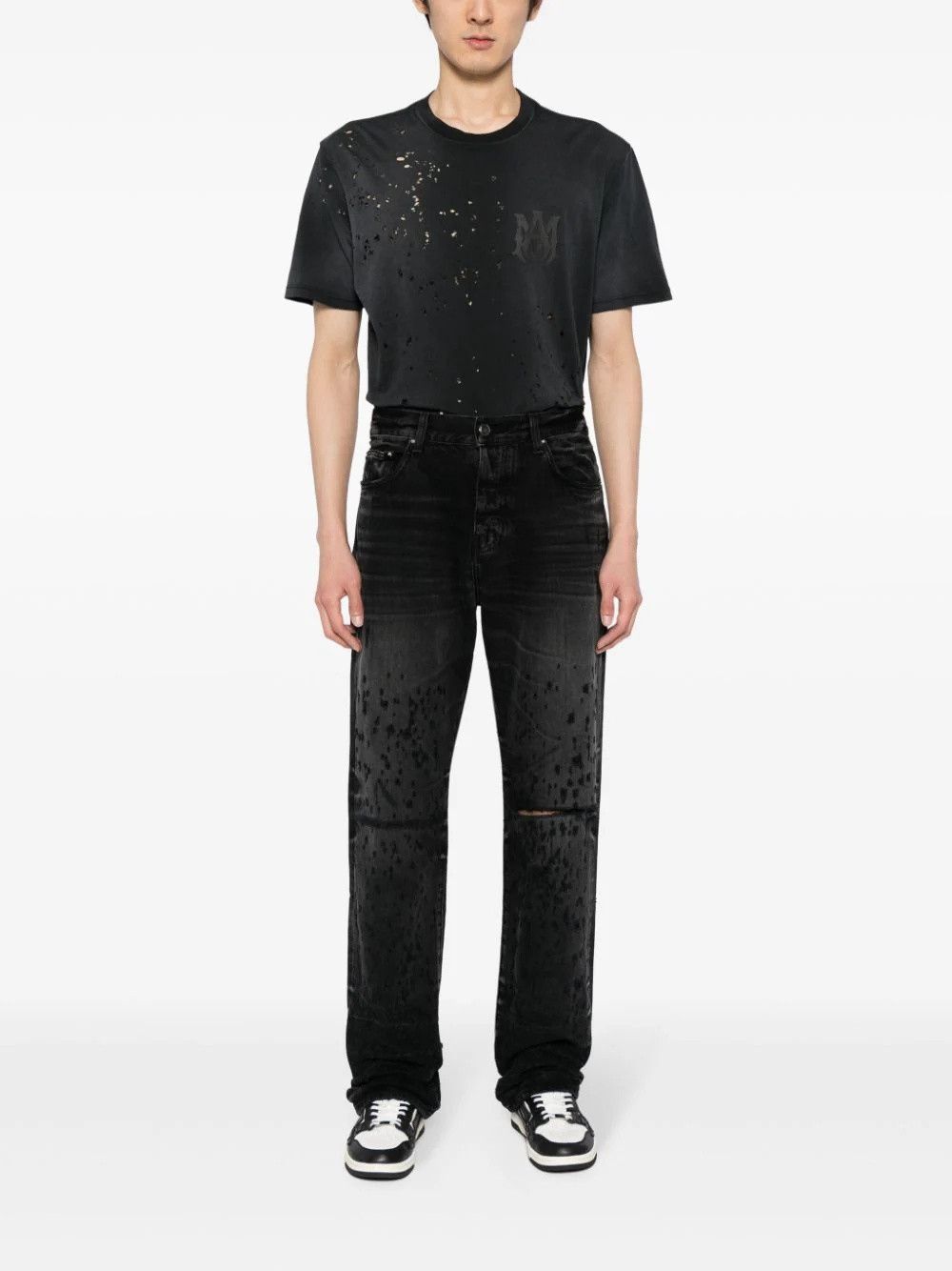 Amiri o1y0525 Denim Pant in Black Size US 30 / EU 46 - 5 Thumbnail