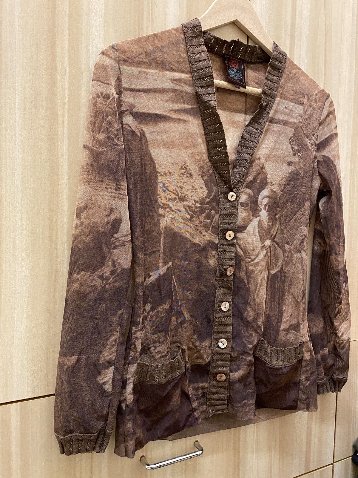 Jean Paul Gaultier Vintage SS1998 JPG Bedouin Mesh Cardigan Size S / US 4 / IT 40 - 2 Thumbnail