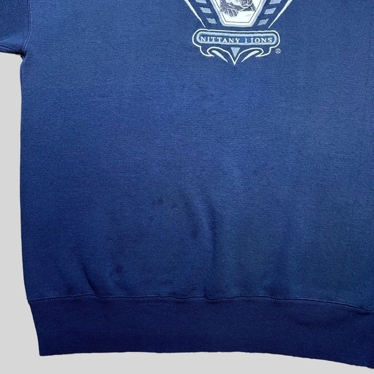 NCAA × Vintage Vtg 90s NCAA Penn State Nittany Lions Embroidered Sweatshirt Size US XL / EU 56 / 4 - 5 Thumbnail