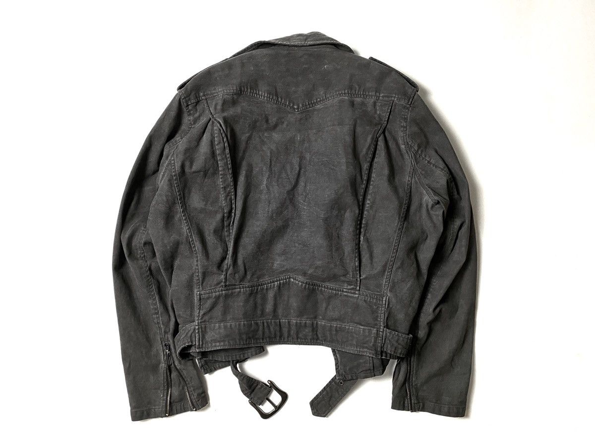 Polo Ralph Lauren × RRL Ralph Lauren × Ralph Lauren Denim and Supply Ralph Lauren Denim Washed Biker Jacket Size US XXL / EU 58 / 5 - 2 Thumbnail