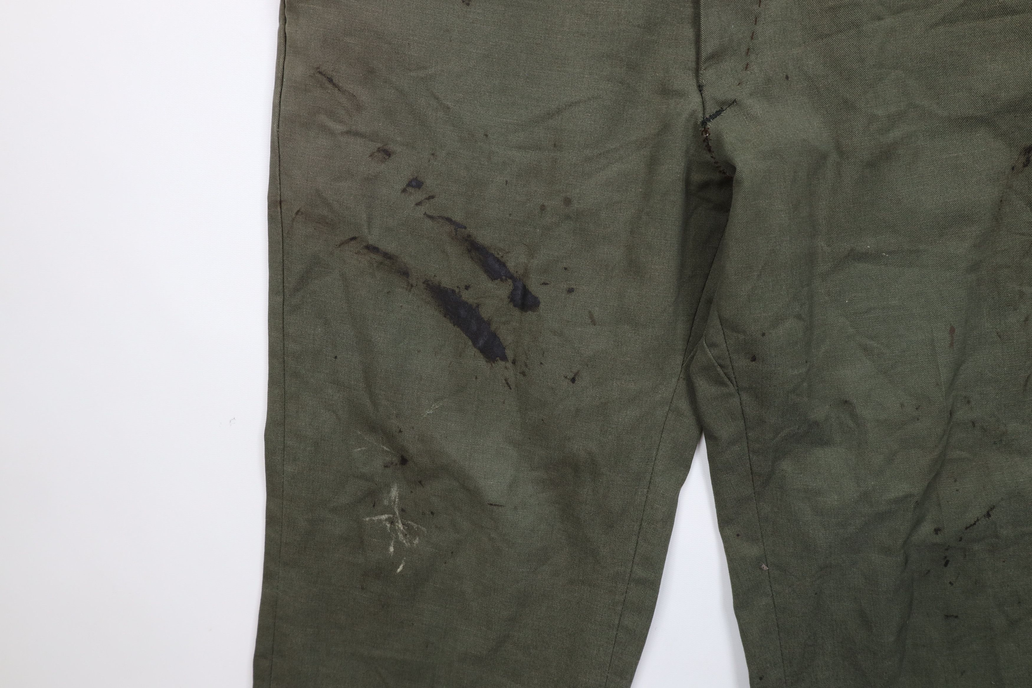 Vintage Vintage 60s Streetwear Workwear Wide Leg Chino Pants USA Size US 32 / EU 48 - 7 Thumbnail