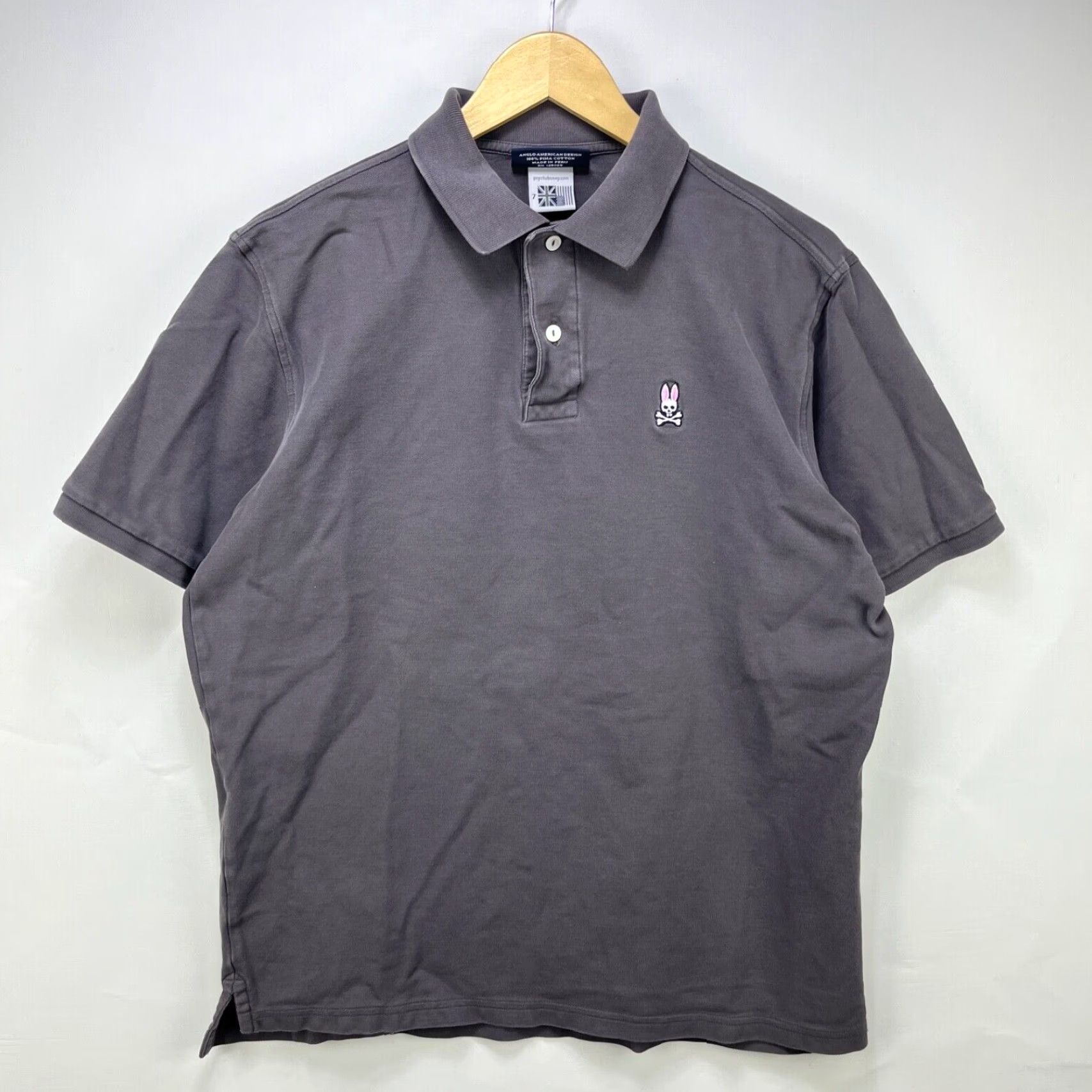 Psycho Bunny VINTAGE 90s Polo Ralph Lauren Rugby Striped Long Sleeve Shirt XL Men Gray Polo Ralph Lauren Shirt XL Mens Size US XL / EU 56 / 4 - 2 Thumbnail