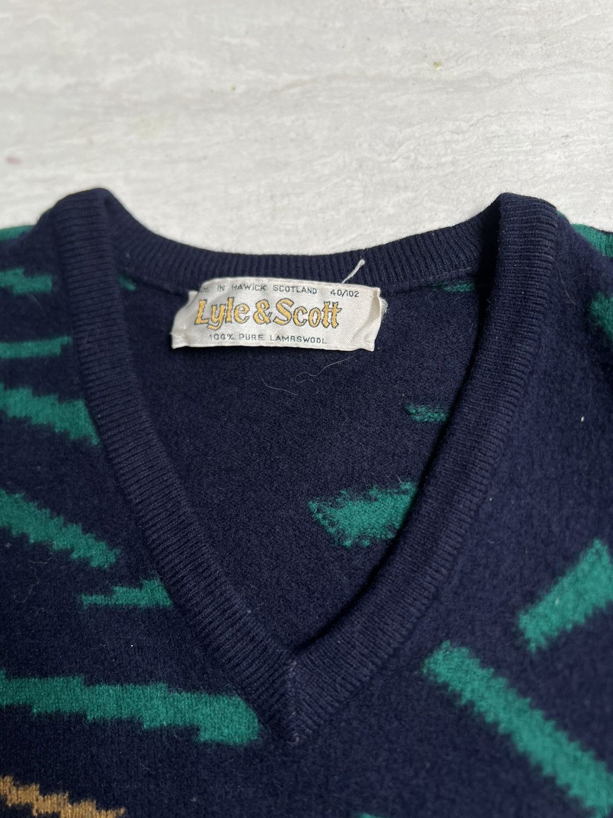 Lyle & Scott LYLE & SCOTT Motive Sweater Size US S / EU 44-46 / 1 - 10 Thumbnail